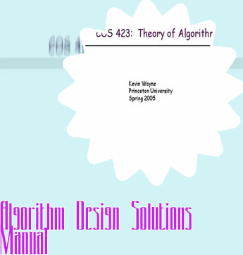 Algorithm design jon kleinberg solutions