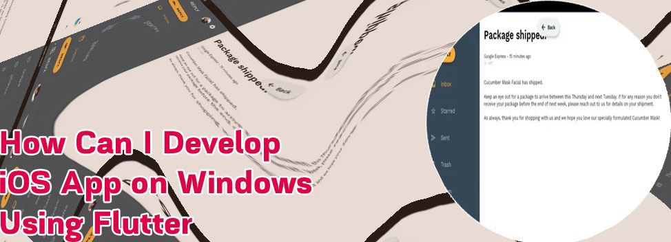 Build ios flutter on windows